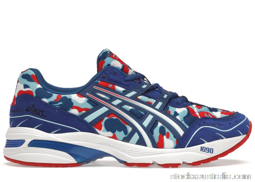 ASICS Gel-1090 A Bathing Ape France Camo QH