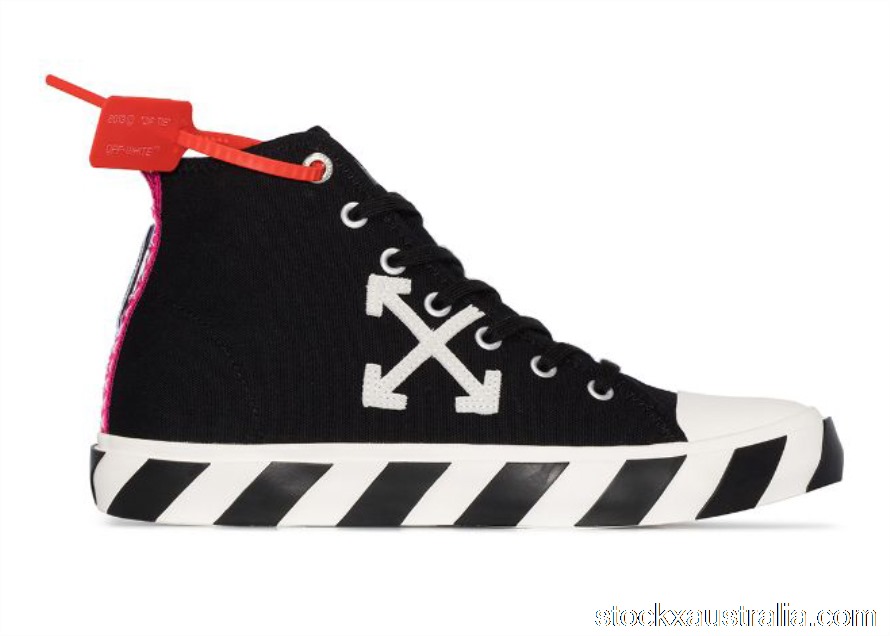 Arrow Canvas Mid Top Black OMIA119S20D330381001 QH