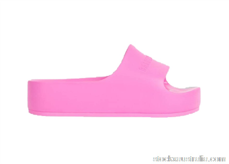 Balenciaga Chunky Slide Fluo Pink (W) 654315W1S895000 QH