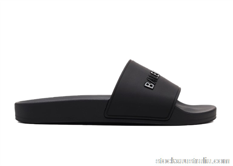 Balenciaga Pool SIides Black 565826W1S841000 QH