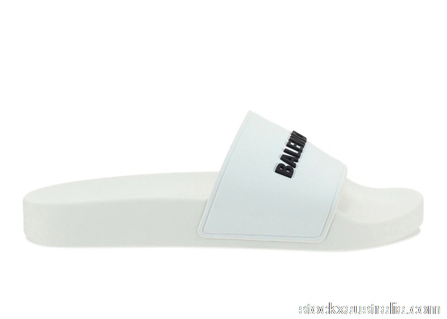 Balenciaga Pool Slide White White (W) 565547W1S839034 QH