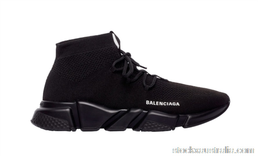 Balenciaga Speed Trainer Lace Up Black 560236W1HP01000 587289W2DB11013 QH