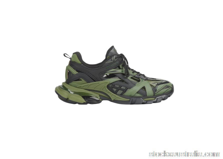 Balenciaga Track.2 Khaki 568614W3AE12311 QH