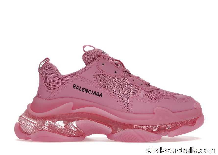 Balenciaga Triple S Clear Sole Pink (W) 544351W2GA15760 QH
