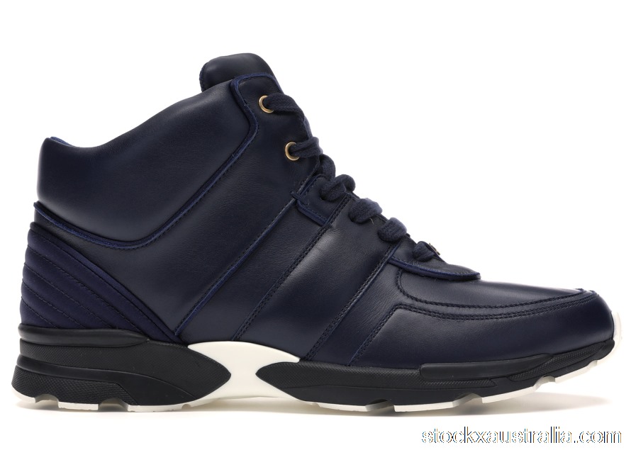 Chanel CC High Top Navy G31762 Y50578 QH