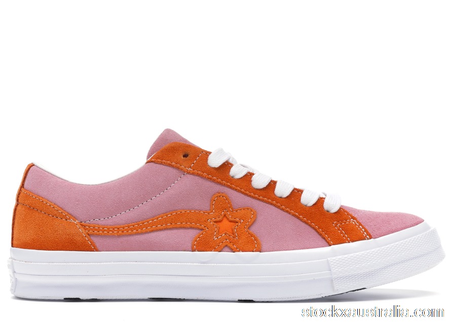 Converse One Star Ox Tyler the Creator Golf Le Fleur Pink Orange 162125C QH