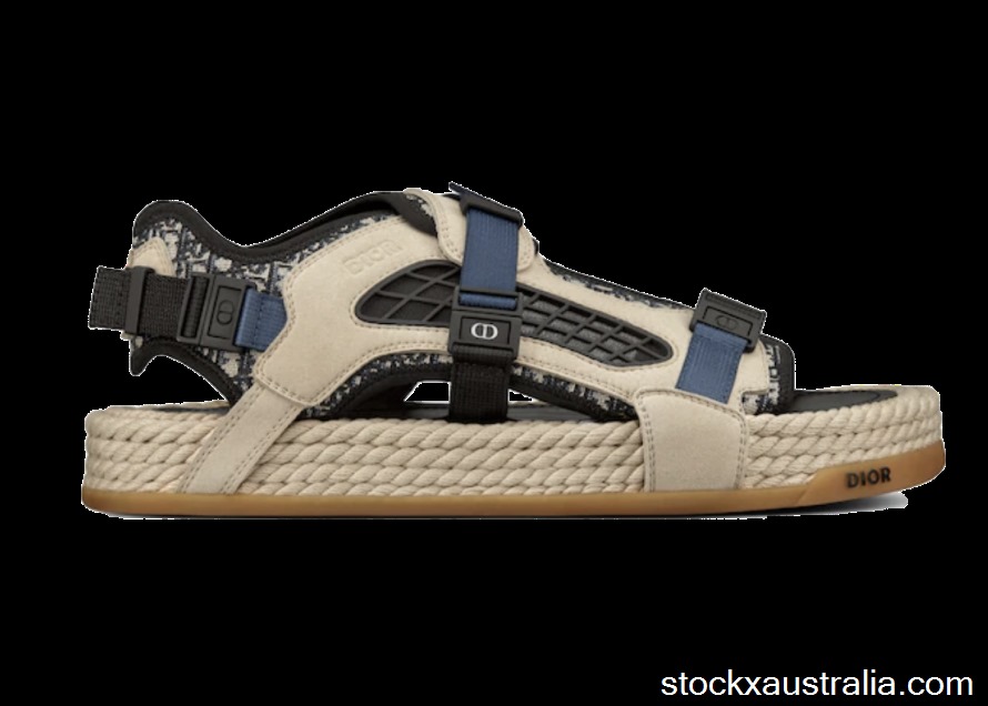 Dior Atlas Sandal Beige Suede 3SA094ZIY_H561 QH