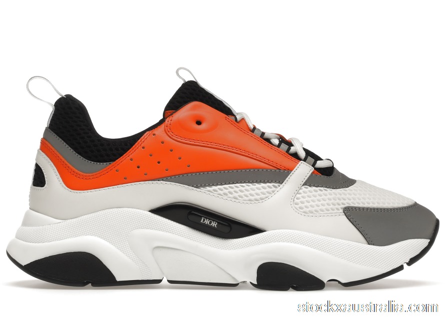 Dior B22 Orange White 3SN231YXX_H369 3SN231YXX36943 QH