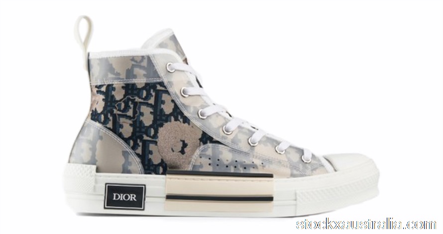 Dior B23 High Canvas Safari Oblique 3SH118YNU_H169 QH
