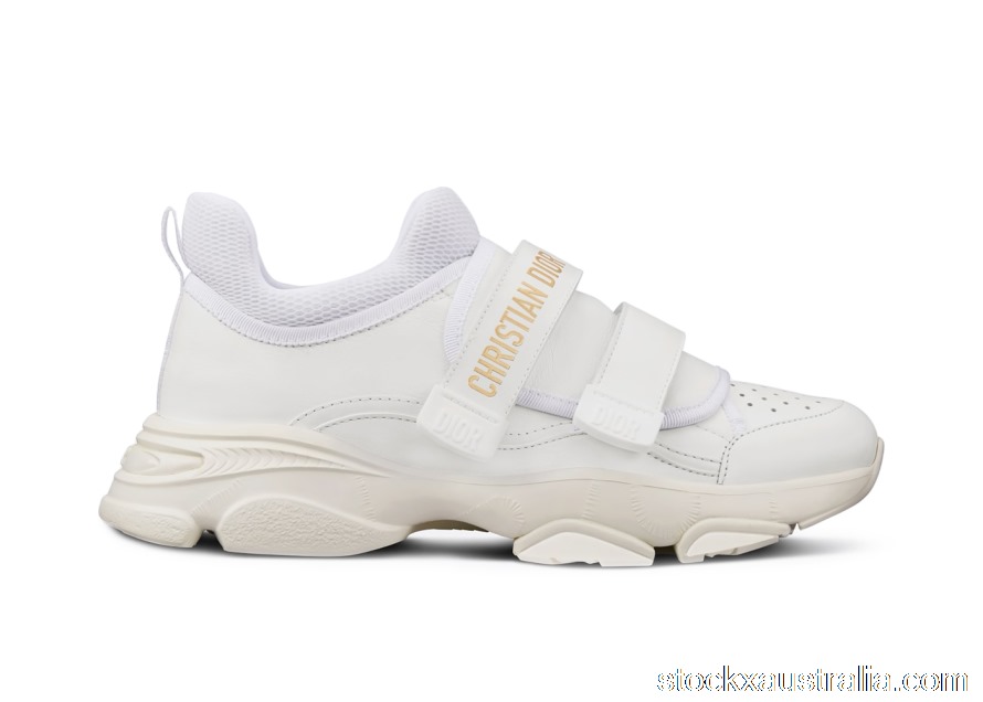 Dior D-Wonder Low White Calfskin (W) KCK311VEA_S10W QH