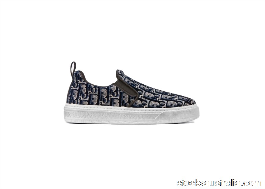 Dior Solar Slip-On Blue Oblique KCK292VOB_S56B QH