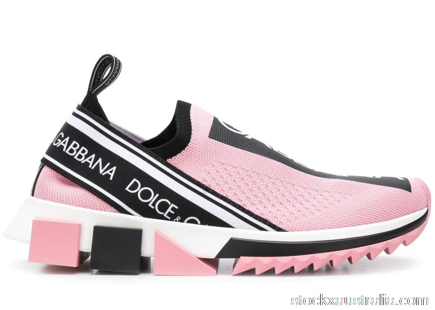 Dolce & Gabbana Sorrento Slip On Pink Black (W) CK1595AH6778B405 QH