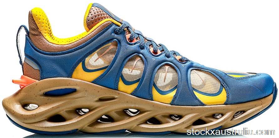Li-Ning Arc Ace Blue Yellow Beige QH