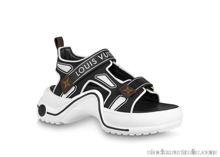 Louis Vuitton Archlight Sandal Black White (W) 1A7U60 QH