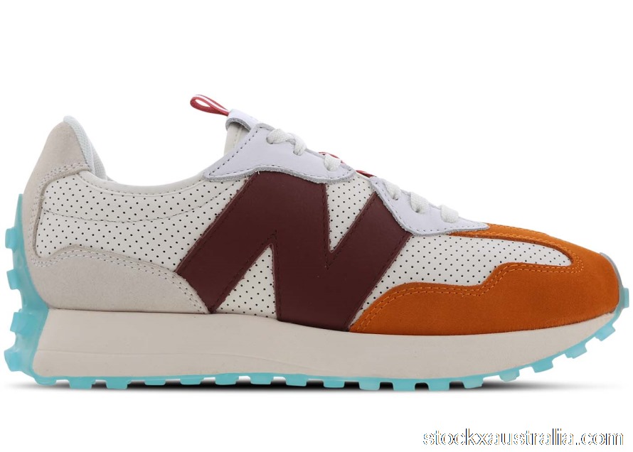 New Balance 327 Dejounte Murray Heat Up Beige MS327FCO QH