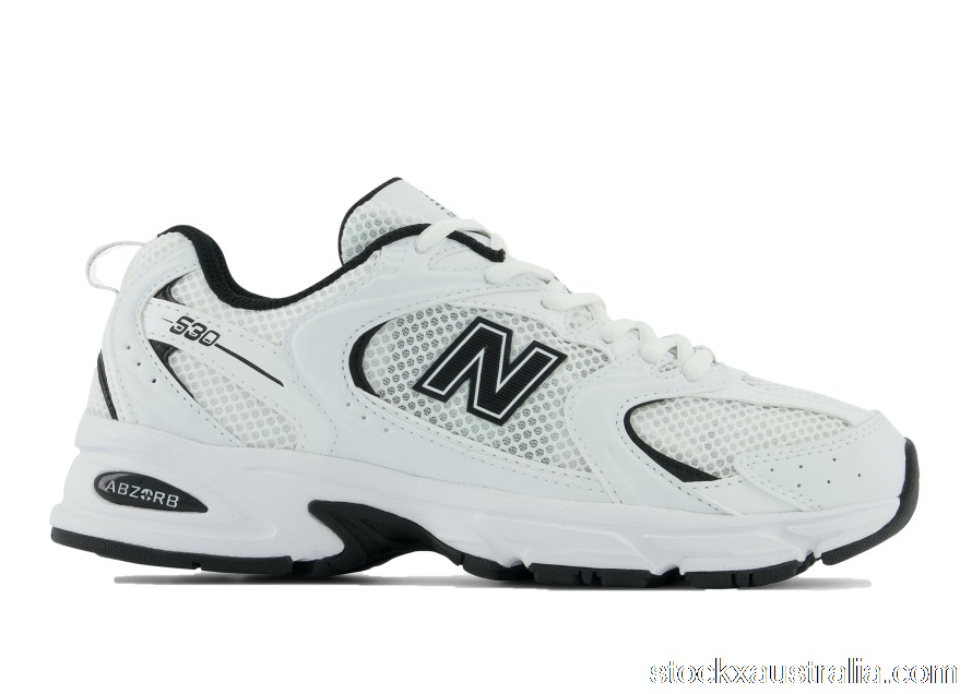 New Balance 530 White Black Details MR530EWB QH