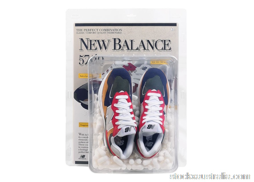 New Balance 57 40 DAHOOD Tan Red Navy (Special Box) M5740GD QH