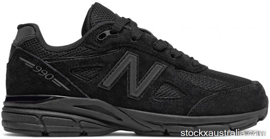 New Balance 990v4 Black (GS) KJ990TBG QH