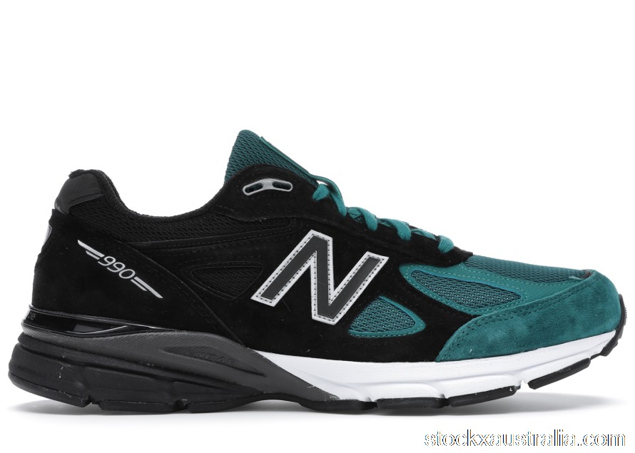 New Balance 990v4 Black Teal (YCMC) M990JB4 QH