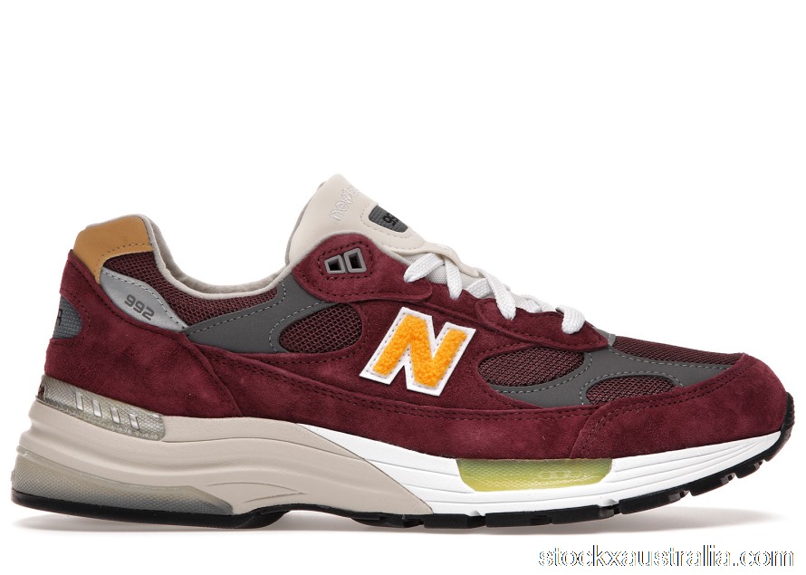 New Balance 992 Burgundy Gold M992CA QH