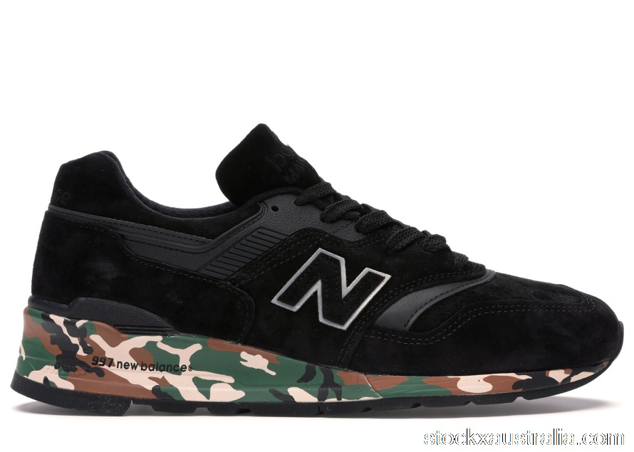 New Balance 997 Black Camo Midsole M997MP M997CMO QH