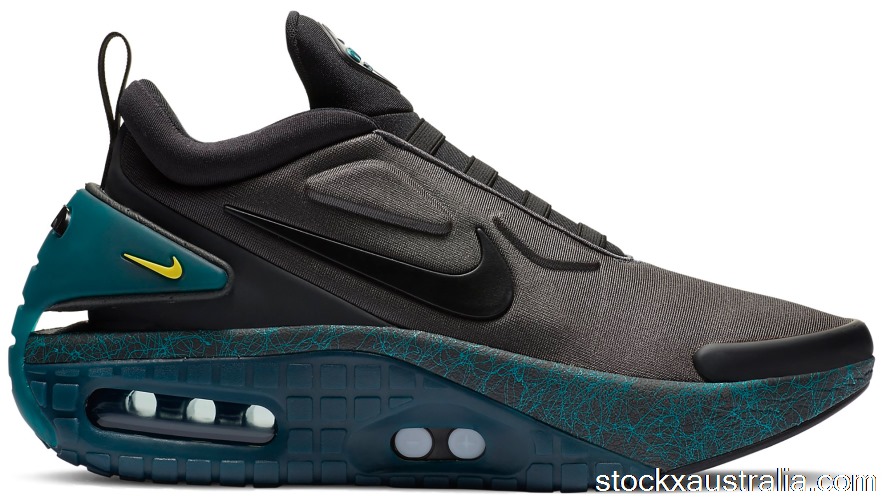 Nike Adapt Auto Max Black Green (Other Countries Charger) QH