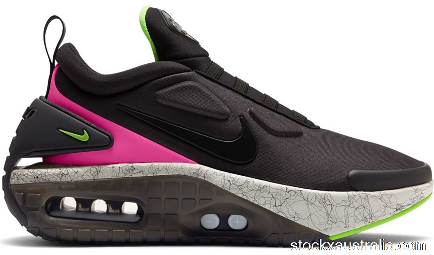 Nike Adapt Auto Max Black Laser Fuchsia Electro Green (China Charger) QH