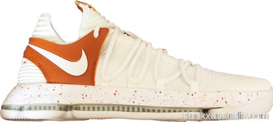 Nike KD 10 Texas Promo White QH