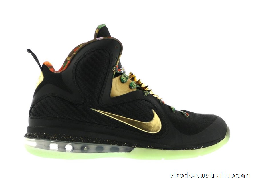 Nike LeBron 9 Watch the Throne (With Lacelock) H011-MNBSKT-729-286954-Y3 QH