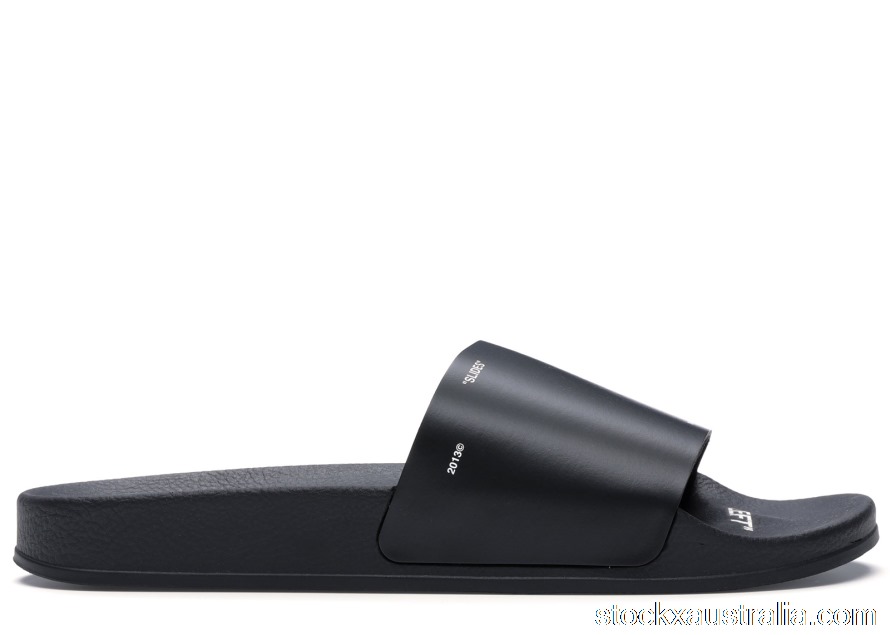 OFF-WHITE Corporate Pool Slide Black QH