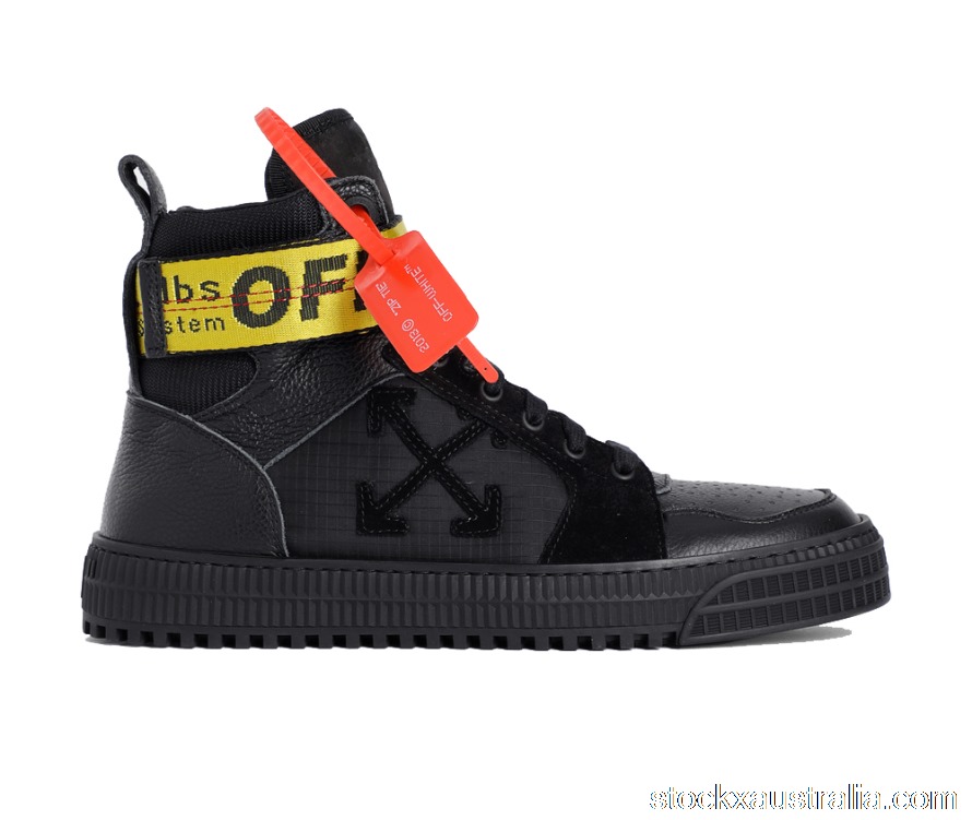 OFF-WHITE Industrial Hi Top Black OMIA102R198000011010 QH