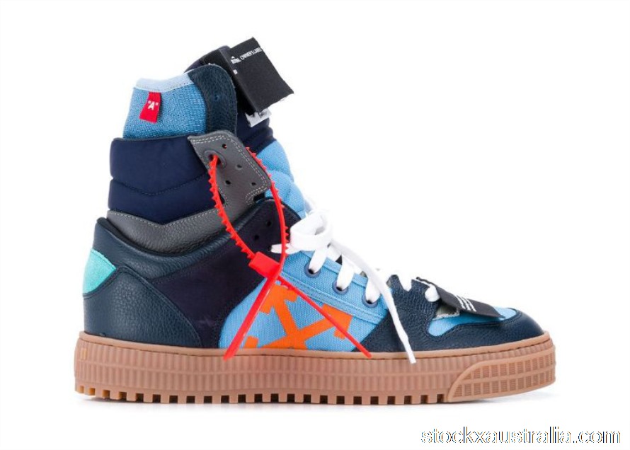 Off-White High Top Navy OMIA109R19C250343019 QH