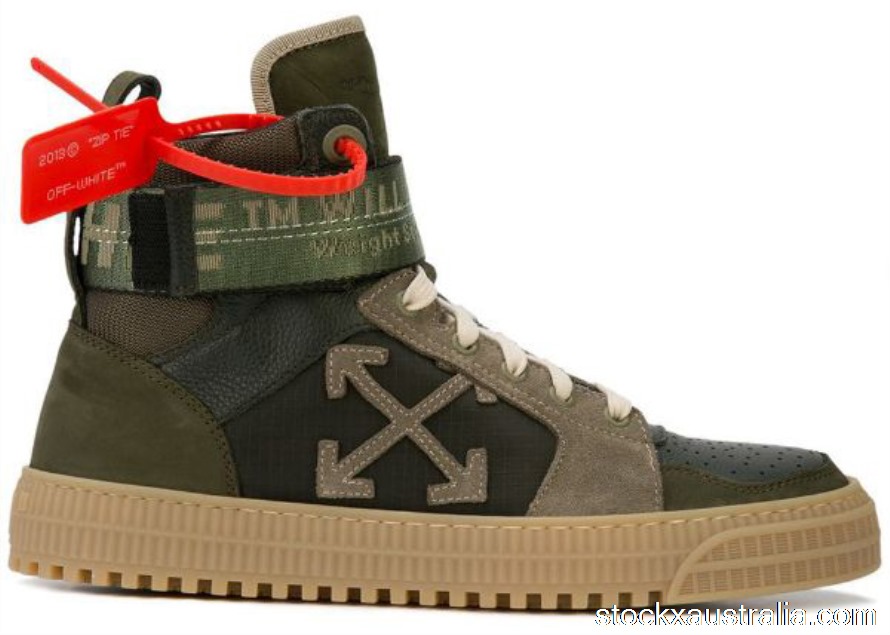 Off-White High Top Olive OMIA065R198000164300 QH