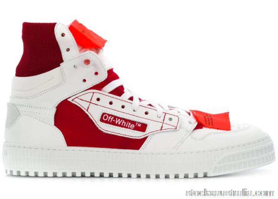 Off-White High Top Red FW18 OMIA065F18A420120120 QH