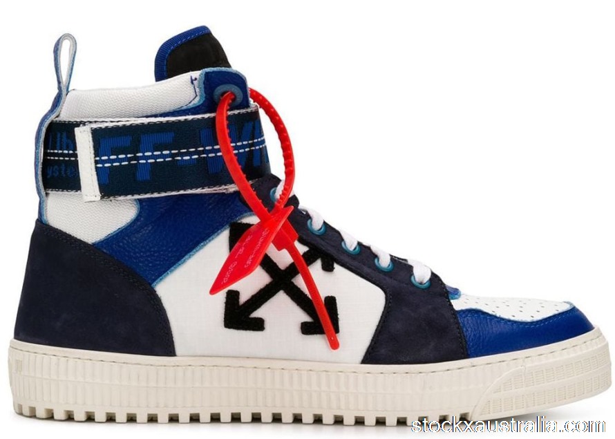 Off-White Industrial Belt Hi Top Blue OMIA102R198000013010 QH