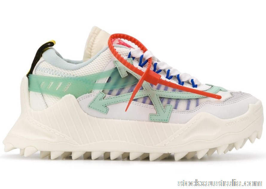 Off-White Odsy-1000 White Pale Blue (W) OWIA180R208001100133 QH