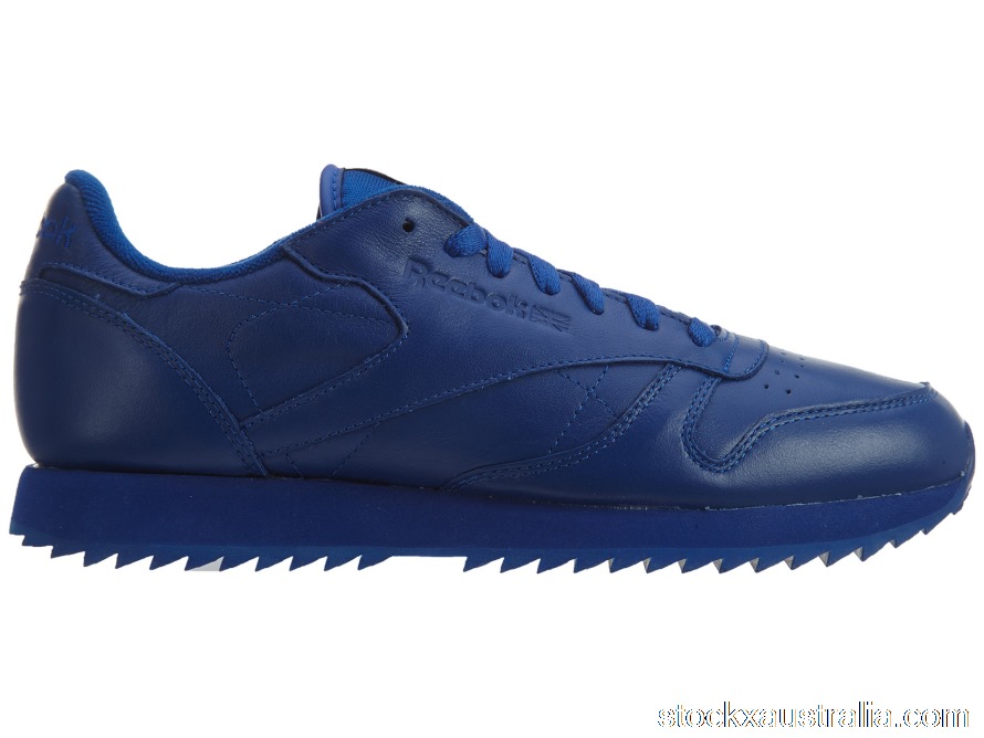 Reebok Cl Leather Ripple Mono Collegiate Royal AR2350 QH