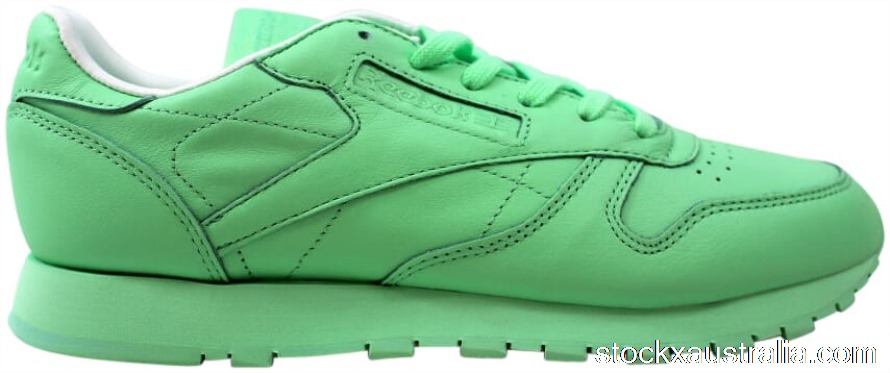 Reebok Classic Leather Pastels Mint Green (W) BD2773 QH