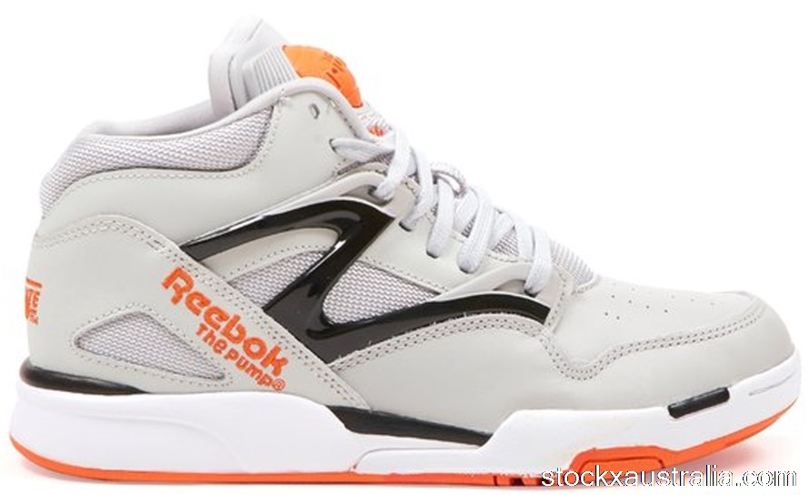 Reebok Pump Omni Lite Steel Black Orange M42973 QH
