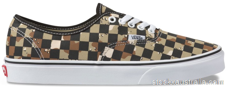 Vans Authentic Desert Camo Checkerboard QH