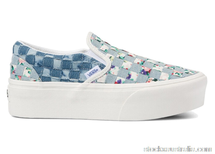 Vans Classic Slip-On Stackfoam Denim Weave (W) VN0A7Q5RB12 QH