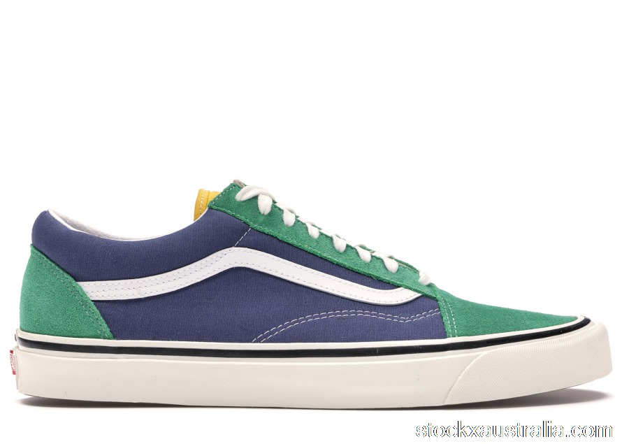 Vans Old Skool 36 DX Anaheim Factory Emerald Navy VN0A38G2VZQ QH