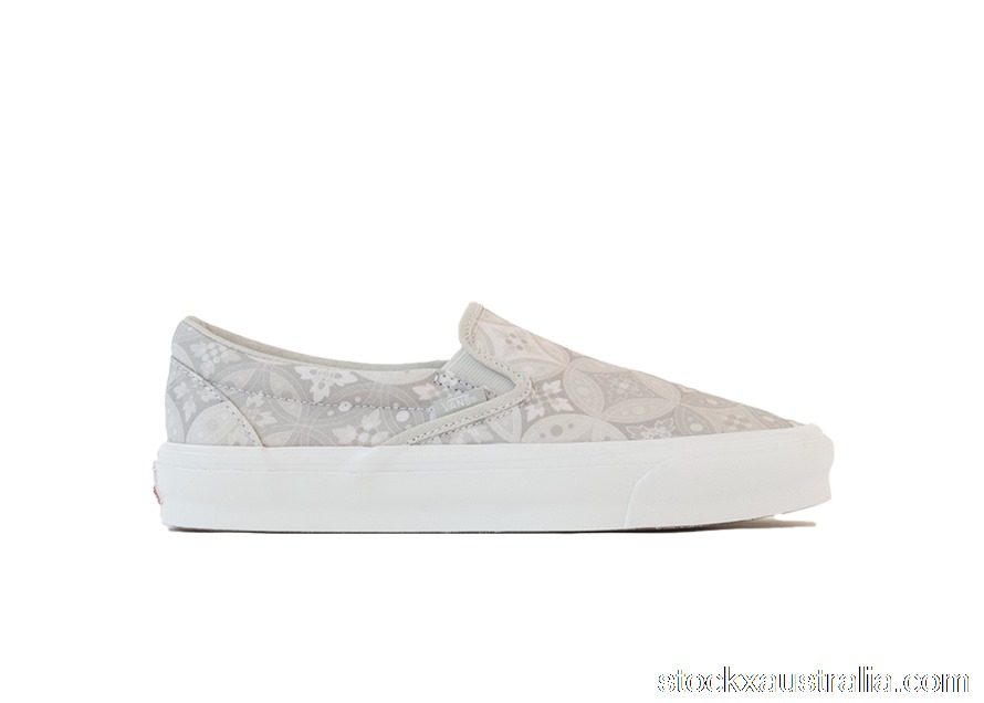 Vans Slip-On Kith 10th Anniversary Gray Tile VN0A45JK6BG QH