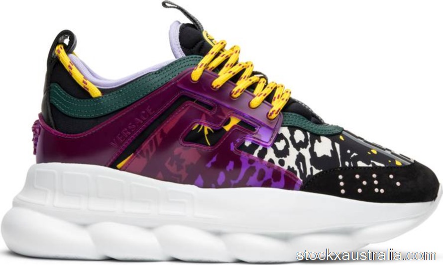 Versace Chain Reaction 2 Chainz Snow Leopard (W) DSR705G D3TSM DMCVL QH