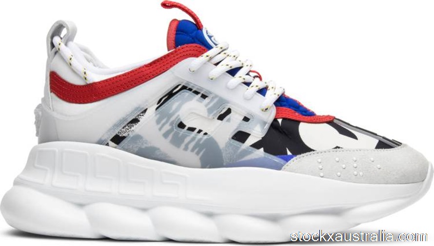 Versace Chain Reaction 2 Chainz White (W) DSR705G D3TSV DMCW QH