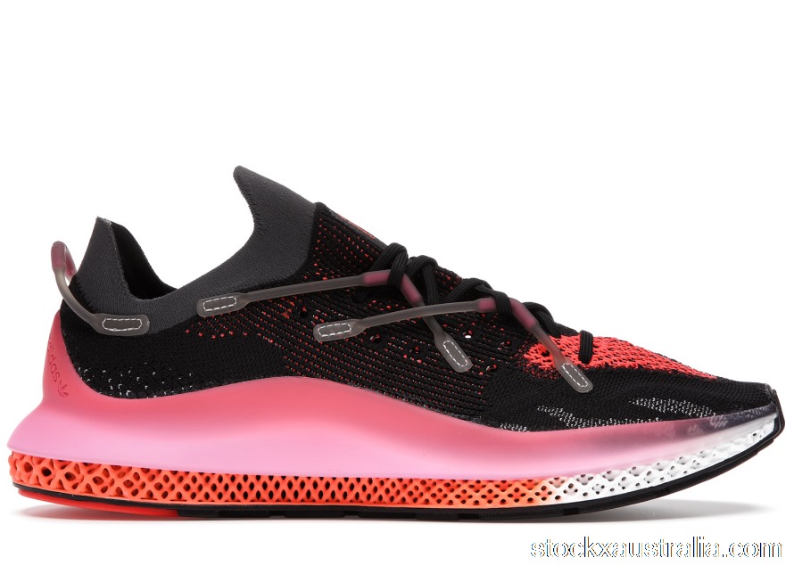 adidas 4D Fusio Black Pink Orange FX6131 QH