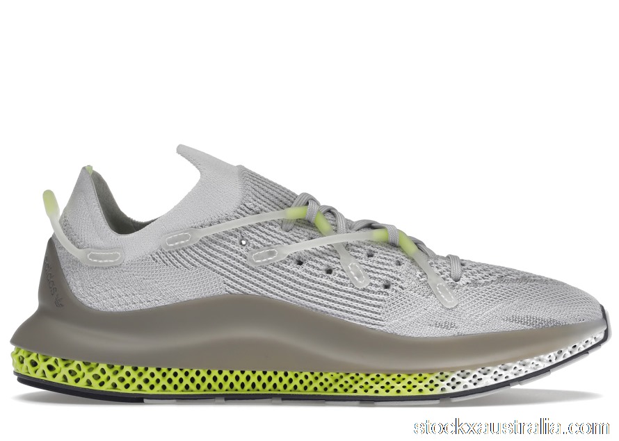 adidas 4D Fusio Grey Solar Yellow FY5928 QH