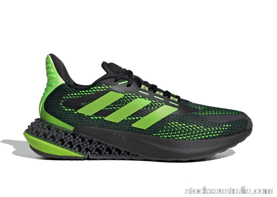 adidas 4DFWD Pulse Core Black Signal Green Q46451 QH
