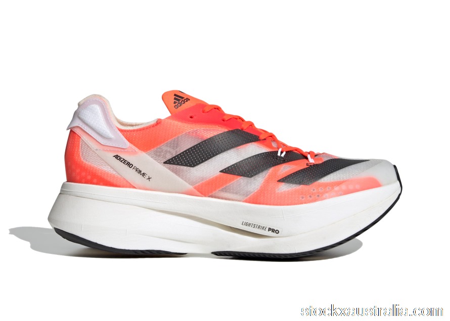 adidas Adizero Prime X White Solar Red G54976 QH