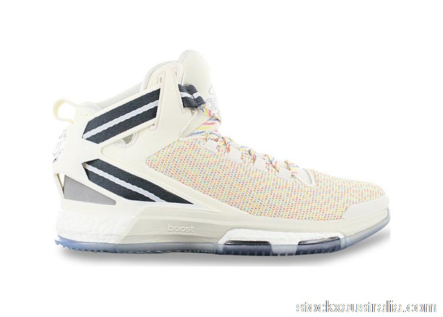 adidas D Rose 6 Boost Primeknit Rainbow B27745 QH